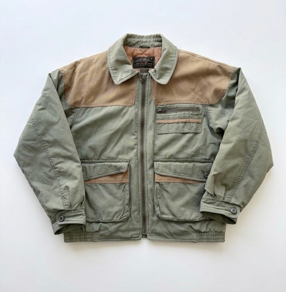 Eddie Bauer Med Outdoor Outfitter Goose Down Hunting Jacket Mens Vintage 1990